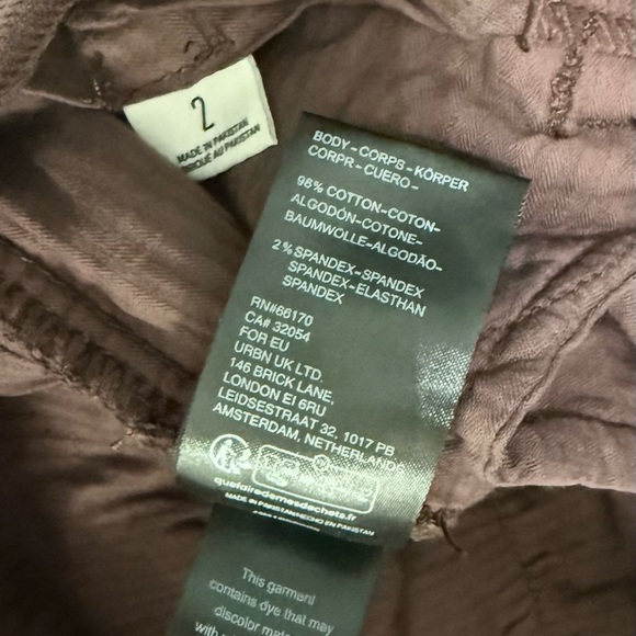 Urban Outfitters BDG Dark Brown Corduroy Pants Size 2 - Picture 4 of 8